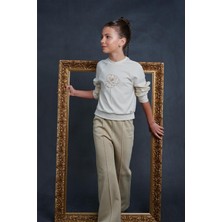 Bg Store Kız Çocuk Krem Bluz