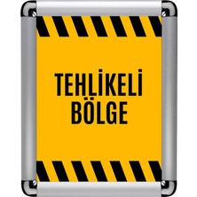 ÖzgürceSeç B2 (50X70) Alüminyum Açılır Kapanır Rondo Çerçeve