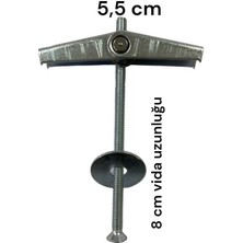 Alçıpan Askı Dübel Yaylı 12X80 5 Adet