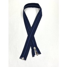 Eşofman Mont Fermuarı / 70 cm / Açık Lacivert Mavi Dikiş / MSN041