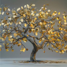 Cozy Co:temperli Cam Kare Tablo, Cam Tablo, Uv Baskı, CTT002