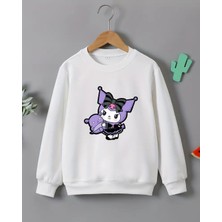Kız Çocukları Için Kuromi Baskılı T-Shirt