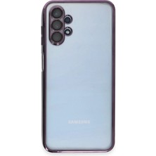Zengezur Newface Samsung Galaxy A13 4g Kılıf Razer Lensli Silikon - Mor