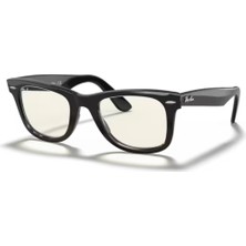 Ray-Ban Unisex 2140 901/5F 50 Ekartman Güneş Gözlüğü Siyah Kemik Çerçeve ile Modern Stil