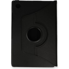 Bfs Samsung Galaxy Tab A9 Kılıf 360 Tablet Deri Kılıf - Siyah