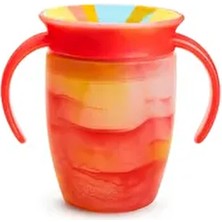 Mucize 360° Alıştırma Bardağı 6 Ay+ |207 ml | Bpa Içermez | Kırmızı Tropikal Desen