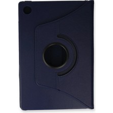 Bfs Samsung Galaxy Tab A9 Plus Kılıf 360 Tablet Deri Kılıf - Lacivert