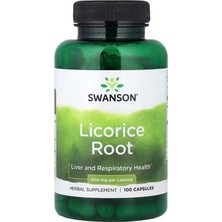 Swanson Licorice Root 450 Mg 100 Capsules