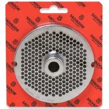 Salvador Inox Paslanmaz Kıyma Makinesi Aynası, Ağızı 12 No - 5 mm