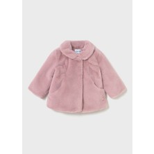 Mayoral 1-4 Yaş Arası Tüylü Mont - Pembe