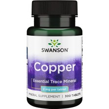 Swanson Albion Copper 2 Mg 300 Tablets
