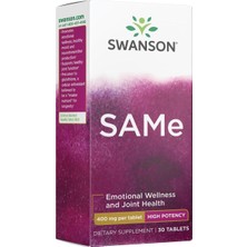 Swanson Same High Potency 400 Mg 30 Tablets