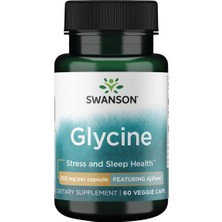 Swanson Glycine 500 Mg 60 Veg Kapsül
