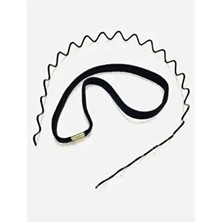 Erkek Saç Tokası Saç Bandı + Zigzag Taç Tokası Yogo Sporcu Saç Bandı