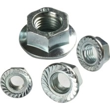 M16 Flanşlı Somun DIN:6923 Cl:6