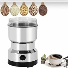 Mini Elektrikli Kahve Baharat Öğütücü Değirmen Keten Tohumu Kuruyemiş Kuru Biber Öğütme Değirmeni