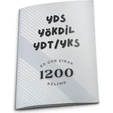 Yds Yökdil Ydt Yks Sınavlarında En Çok Çıkan 1200 Ingilizce Kelime (Detaylı Türkçe Karşılıkları)
