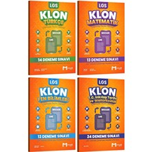 Mozaik Yayınları 8. Sınıf Lgs Türkçe Matematik Fen Bilimleri Inkılap Tarihi 64'lü Klon Deneme Seti