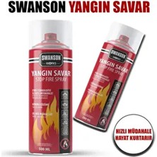 Cmt SWANSON Yangın Söndürücü Sprey 500 ML Hızlı Müdahale ve Kompakt Özelliklerle Güvenli Kullanım