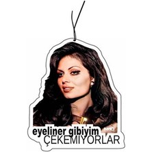 Türkan Şoray Tasarımlı Parfüm Esanslı Çift Yönlü Askılı Araç Kokusu Yeni Trend