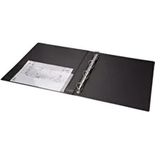 A4 Pvc 4 Halkalı Öğrenci ve Ofis Tipi Evrak Sunum Klasörü Iç Cepli 27X32 cm (200 Yaprak)
