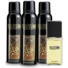 Bellissima Edt Kadın Parfüm 60 ml 3'lü Deodorant 150 ml 507638-2