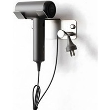 Paslanmaz Çelik Fön Makinesi Askısı,saç Kurutma Makinesi Tutacağı, Yapışkanlı & Vidalı Çift Seçenek