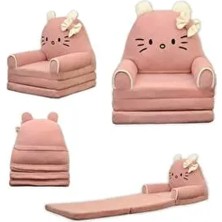 Portatif Polar Dolum 3 Katlı Çocuk Koltuğu Çocuk Yatağı Yıkanabilir, Taşınabilir