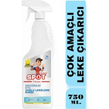 Leke Çıkarıcı Spot Clean Stain Remover Forte 750 ml ( Lekelere Stop Leke Sihirbazı )