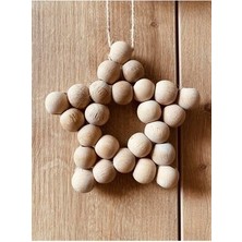 Wunpep Ahşap Yıldız Dekoratif