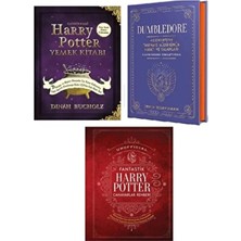 Harry Potter Yemek Kitabı Dumbledore Canavarlar Rehberi 3'lü Set Kapak (Ciltli)