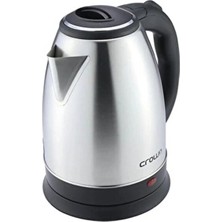 Crown CRW-7102 1.8 L Çelik Su Isıtıcı Kettle