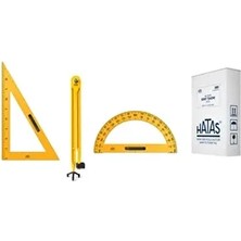 HATAS 3' Lü Kutulu Sınıf Seti 1 Adet Çok Renkli Ölçülerle Öğrenciler İçin İdeal