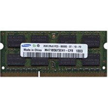 2gb 1066MHZ Ddr3 PC3-8500 M471B5673EH1-CF8 Notebook Ram Bellek