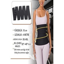 Tummy Wrap Waist Trainer Bel Inceltici Zayıflatıcı Bele Dolamalı Kum Saati 4m Sarmal Bel Korsesii