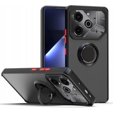 Apsuwa Tecno Pova 6 Pro Kılıf Montreal Yüzüklü Standlı Arkası Buğulu