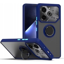 Apsuwa Tecno Pova 6 Pro Kılıf Montreal Yüzüklü Standlı Arkası Buğulu