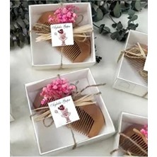 10 Adet Ahşap Tarak Kına Gecesi Hediyelik Tarak Nedime Tarak