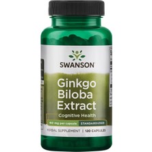 Swanson Ginkgo Biloba Extract 60 Mg 120 Capsules