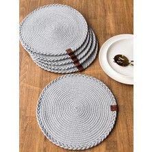 Rossev Hasır Amerikan Servis Gri 6 Parça