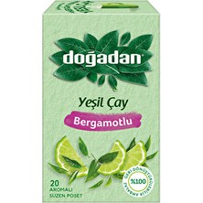 Doğadan Yeşil Çay Bergamotlu 20 Li