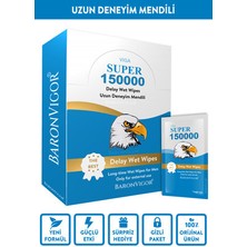150000 Mavi Mendil Uzun Deneyim Mendili 50 Kullanım Kutu