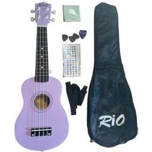 Soprano Lila Ukulele Kılıf ve Pena 54CM
