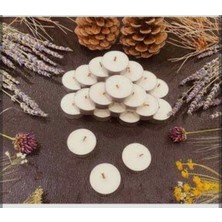 10'lu Tealight Beyaz 11 Gr.