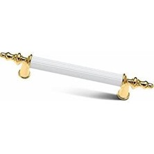 Rustik Kulp Modelleri Lüks Modern Mutfak Dolap Çekmece Mobilya Kulbu 96MM Beyaz Altın