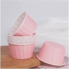 Pembe Muffin Cup Cake Pembe 50 Adet Kek Kapsülü Cupcake
