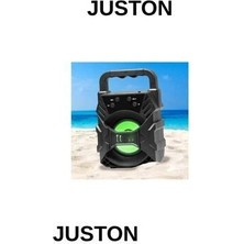 Juston Işıklı Bluetooth Hoparlör Ses Bombası Yüksek Ses Ses Bombası Yüksek Ses Ses Bombası