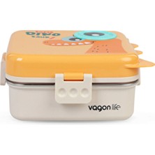 Beslenme Kutusu Lunch Box Paslanmaz Çelik 1120 ml BL10082-S (Karışık Renk 1 Adet)