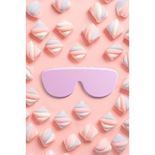 Carry Me Case Pembe Katlanabilir Silikon Gözlük Kılıfı