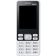 Samsung B350 Kameralı Tuşlu Cep Telefonu 5 MP Beyaz Renk İthalatçı Garantili Basit Kullanım